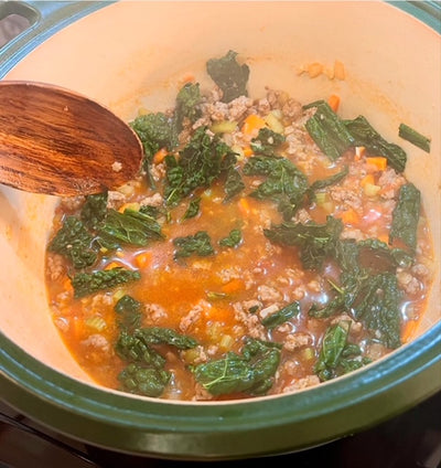 Stelline and Kale Stew