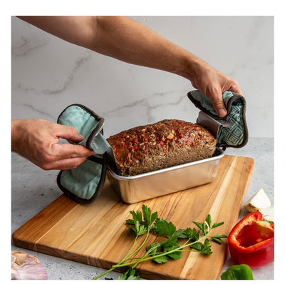 Nordic Ware Naturals 9" Meatloaf Pan with Lifting Trivet
